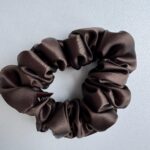 Šilkinė plaukų gumytė „Espresso“ – 3 cm – 2